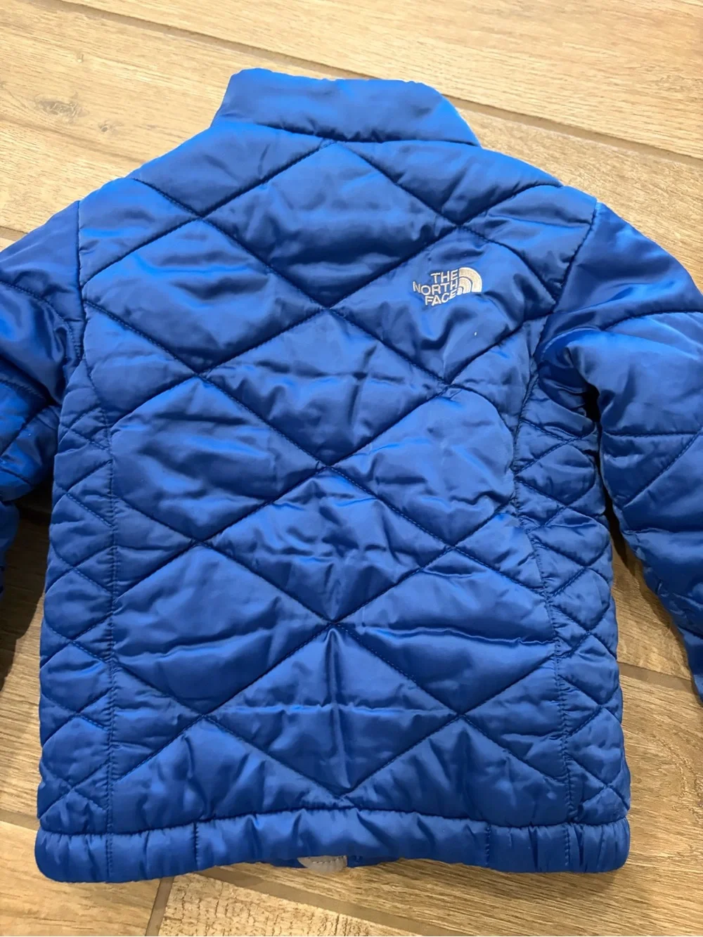 The North Face Kids Blue Quilted Insulated puffer Jacket 3T